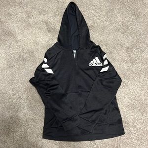 ADIDAS UNISEX KIDS ZIP UP HOODIE SIZE 14/16 LARGE